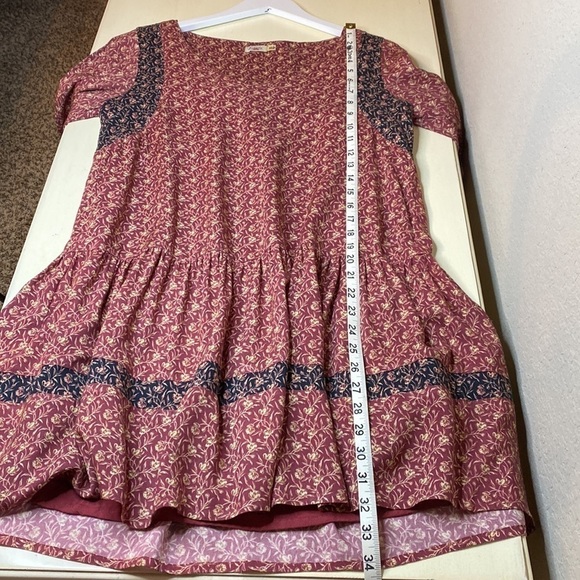Faherty Sibley Dress in Antique Vines Spice Size XS - Picture 11 of 14